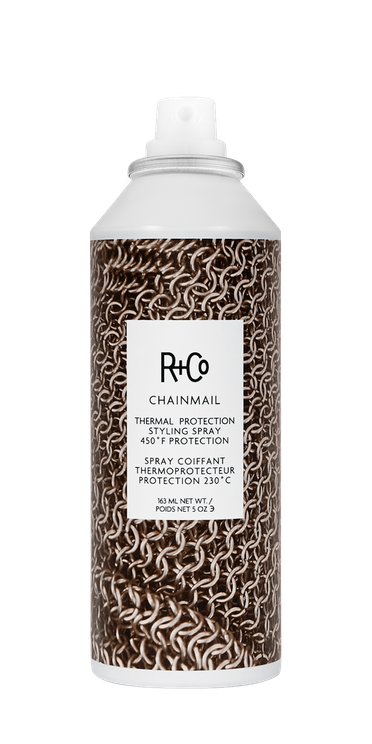 R+Co Chainmail Thermal Protection Styling Spray 450º Protection
